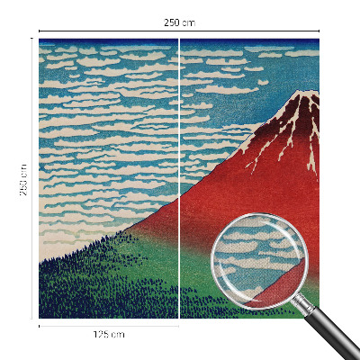 Samolepilna fototapeta Rdeča gora