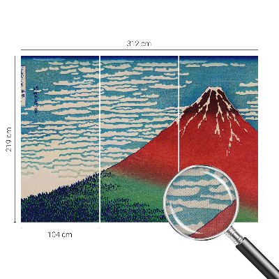 Samolepilna fototapeta Rdeča gora