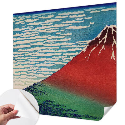 Samolepilna fototapeta Rdeča gora