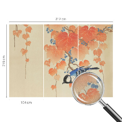 Samolepilna fototapeta za dnevno sobo Vinska harmonija