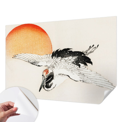 3D fototapeta z motivom elegantnega žerjava
