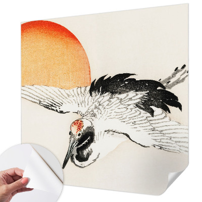3D fototapeta z motivom elegantnega žerjava