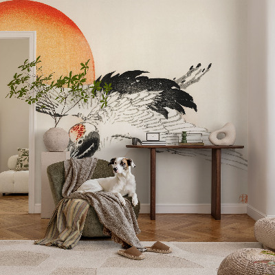 3D fototapeta Eleganten žerjav