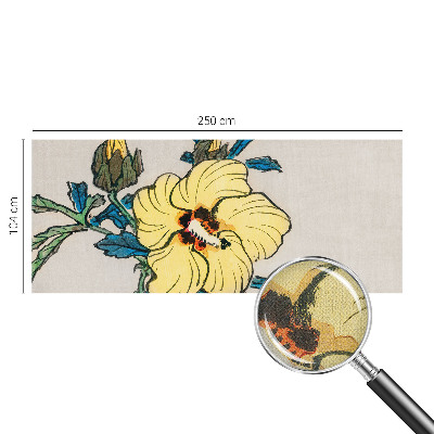 Otroška fototapeta Rumen cvet