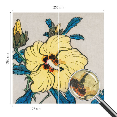 Otroška fototapeta Rumen cvet