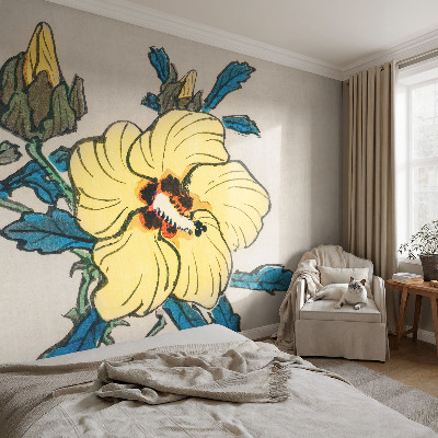 Otroška fototapeta Rumen cvet