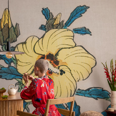 Otroška fototapeta Rumen cvet