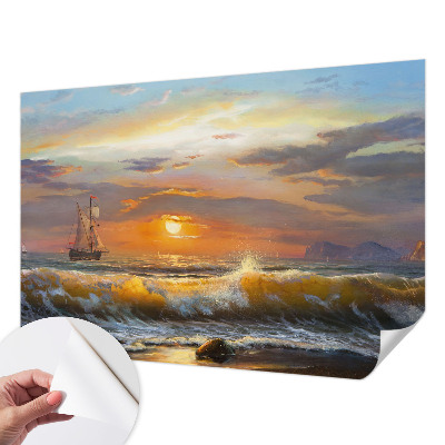 Samolepilna fototapeta z motivom morske panorame