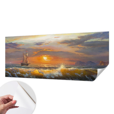 Samolepilna fototapeta z motivom morske panorame