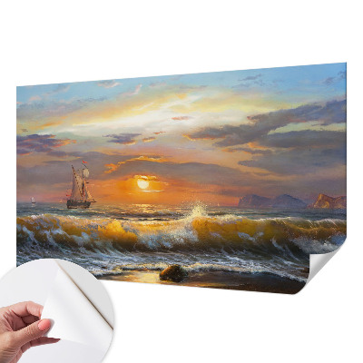 Samolepilna fototapeta z motivom morske panorame