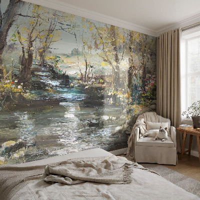 Otroška fototapeta Gozdni potok