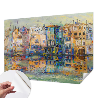 Samolepilna fototapeta za dnevno sobo Čarobno mesto