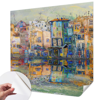 Samolepilna fototapeta za dnevno sobo Čarobno mesto