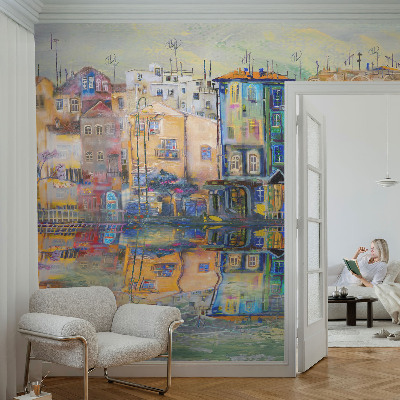 Samolepilna fototapeta za dnevno sobo Čarobno mesto