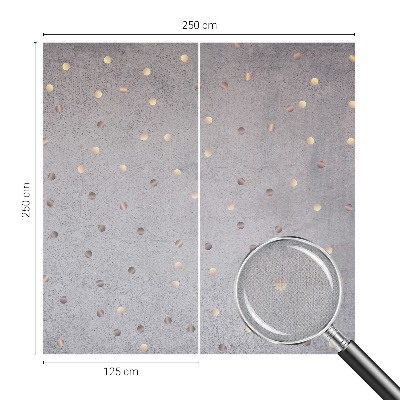 Samolepilna fototapeta za dnevno sobo Simetrične pike