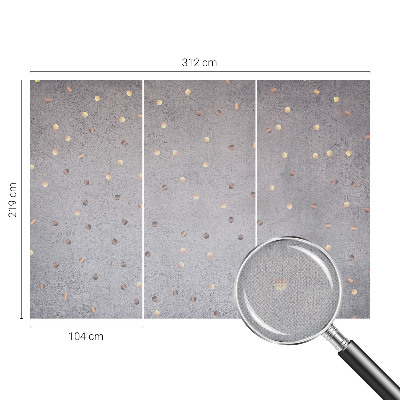 Samolepilna fototapeta za dnevno sobo Simetrične pike