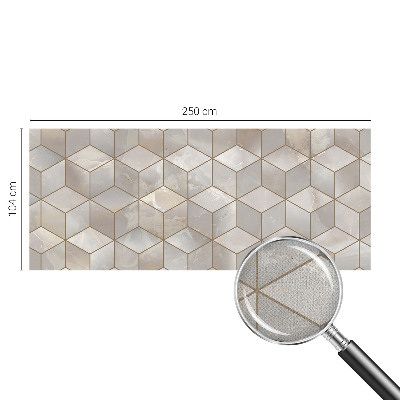Samolepilna fototapeta z geometrijskim mozaikom