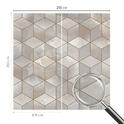 Samolepilna fototapeta z geometrijskim mozaikom