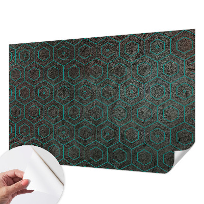 Fototapeta za otroško sobo z geometrijskim vzorcem