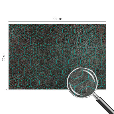 Fototapeta za otroško sobo z geometrijskim vzorcem