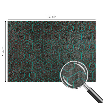 Fototapeta za otroško sobo z geometrijskim vzorcem