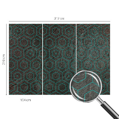 Fototapeta za otroško sobo Geometrijski vzorec