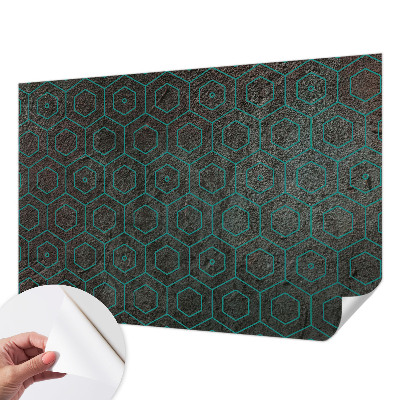 Fototapeta za otroško sobo z geometrijskim vzorcem