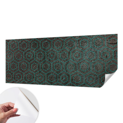 Fototapeta za otroško sobo z geometrijskim vzorcem