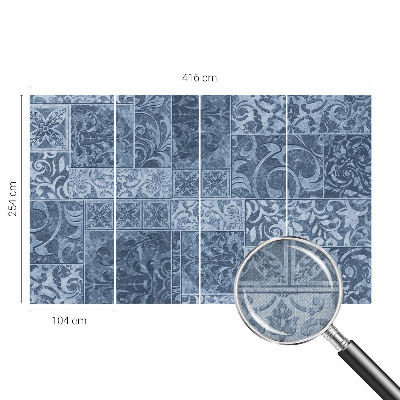 3D fototapeta z rastlinskimi okraski