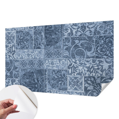 3D fototapeta z rastlinskimi okraski