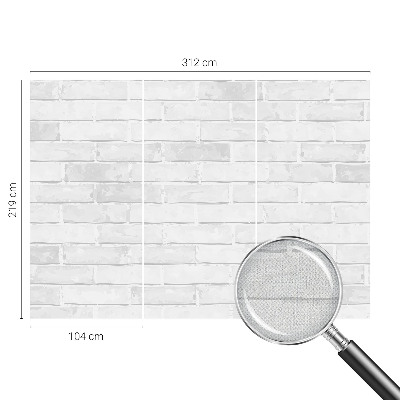 Samolepilna fototapeta z motivom opečne stene