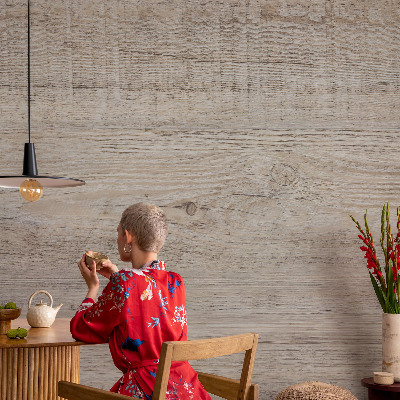 Samolepilna fototapeta za spalnico Leseni obroči