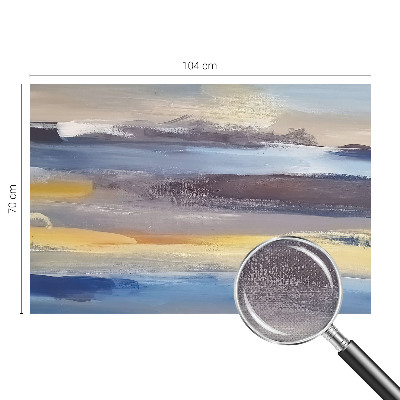Samolepilna fototapeta za dnevno sobo z motivom mirne pokrajine
