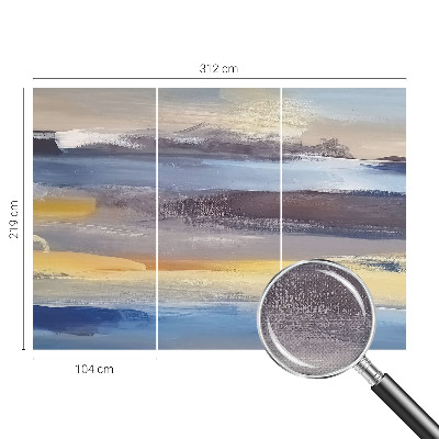 Samolepilna fototapeta za dnevno sobo z motivom mirne pokrajine