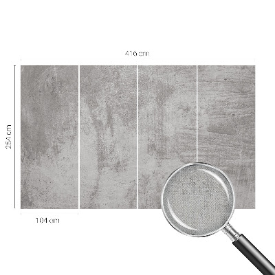 Samolepilna fototapeta za spalnico Surov beton