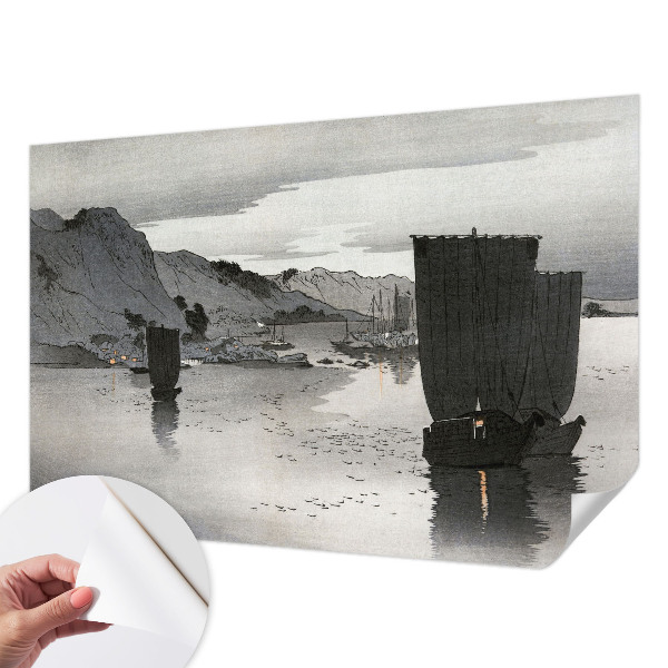 Otroška fototapeta z motivom večernega zaliva