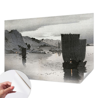 Otroška fototapeta z motivom večernega zaliva