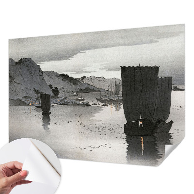 Otroška fototapeta z motivom večernega zaliva