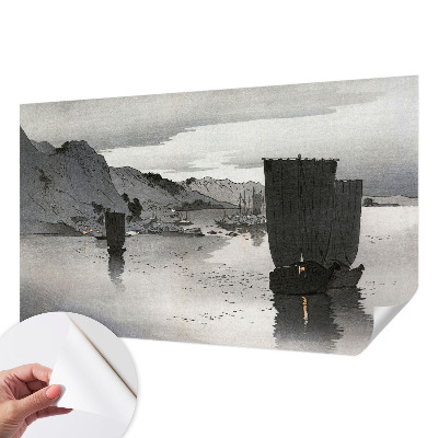 Otroška fototapeta z motivom večernega zaliva