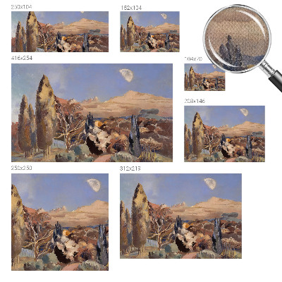 Fototapeta za otroško sobo Gozdna pokrajina