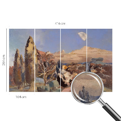 Fototapeta za otroško sobo Gozdna pokrajina