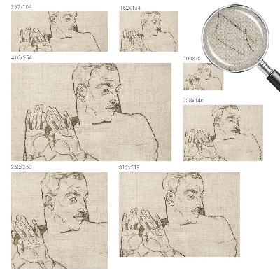 Samolepilna fototapeta za spalnico z izrazitim značajem