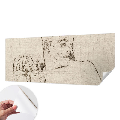 Samolepilna fototapeta za spalnico z izrazitim značajem