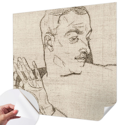 Samolepilna fototapeta za spalnico Izrazit značaj