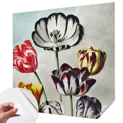 Fototapeta za otroško sobo Barviti tulipani