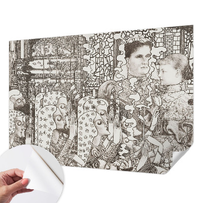 Otroška fototapeta Cvetlični portreti