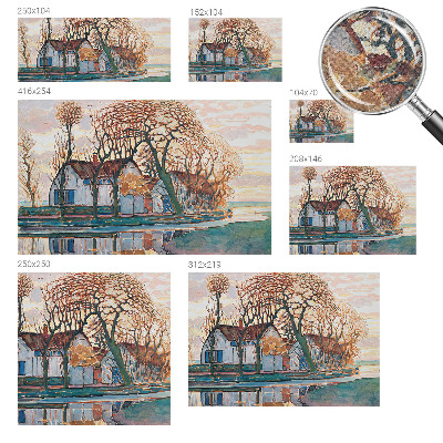 Samolepilna fototapeta Idilična pokrajina