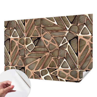 3D fototapeta z geometrijskim vzorcem