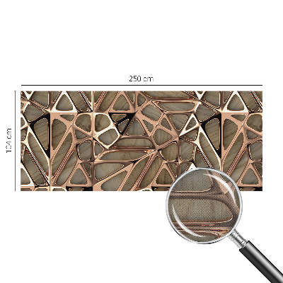 3D fototapeta z geometrijskim vzorcem