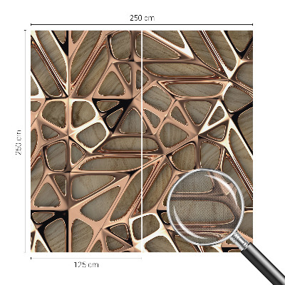 3D fototapeta z geometrijskim vzorcem
